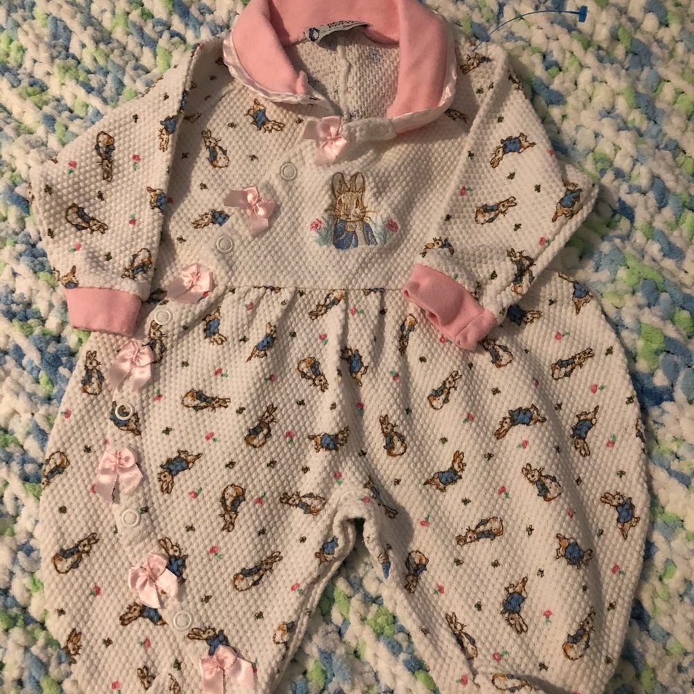 Easter Bunny Footies